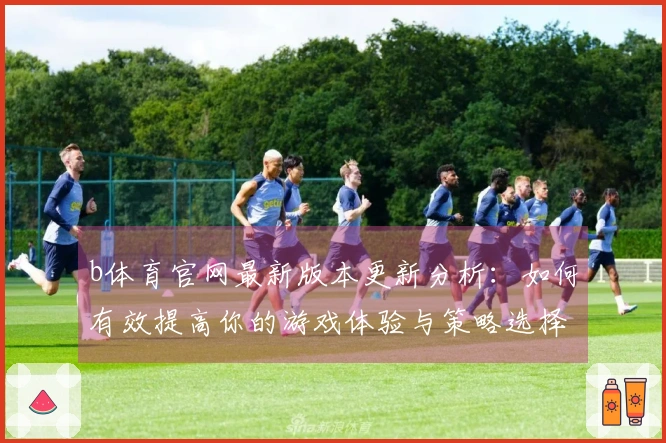 b体育官网最新版本更新分析：如何有效提高你的游戏体验与策略选择